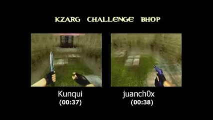Kunqui vs juanch0x on kzarg challenge bhop 