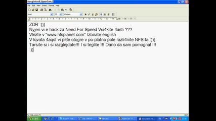 Hack za Nfs All :d:d:d