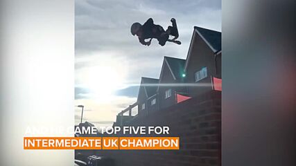 Next level hobbies: This skooter kid has never-before-seen tricks