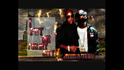 Young Jeezy Feat. Kanye West Casely - I Put On Remix