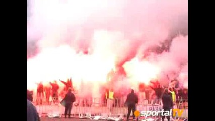 Levski ultras away on the eternal derby with cska - part 4