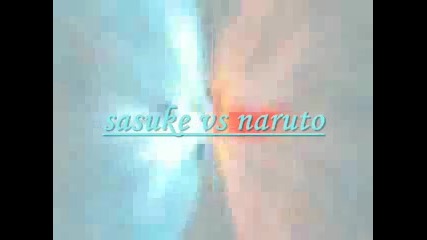 Naruto Vs Sasuke(chidori vs rasengan)