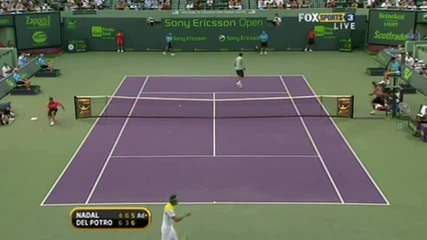 Nadal vs Del Potro - Miami 2009! - The Full Match! - Part 12/13!