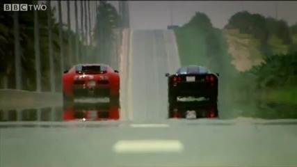 Bugatti Veyron v Mclaren F1 Drag Race - Top Gear