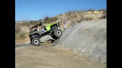 Jeep Flip Charleau Gap - че е мощен,мощен е - че се обръща лесно,верно Е! :d