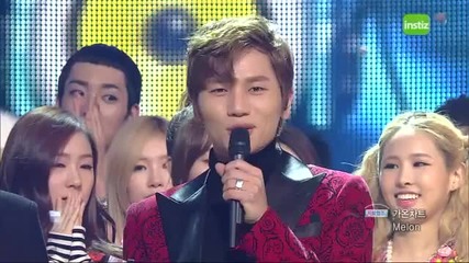 K.will win Inkigayo [03/11/13]