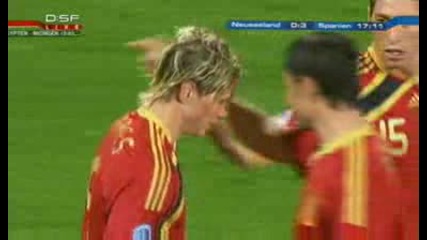 New Zealand 0 - 3 Spain Torres