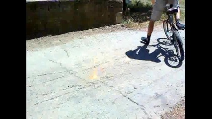 С Bmx на село