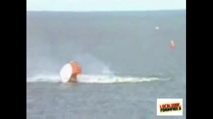 Harrier Jump Jet Crashes Into the Ocean