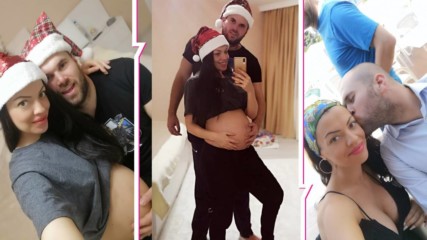Изненада по Коледа: Славея Сиракова показа бременно коремче! 