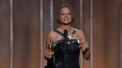 Jodie Foster - Golden Globe Awards 2013 ( Life Time Achievement Award)