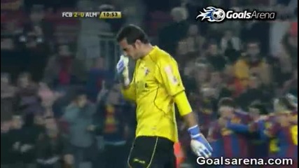 26 - 01 - 2011 - Barcelona 2 - 0 Almeria (copa Del Rey) 