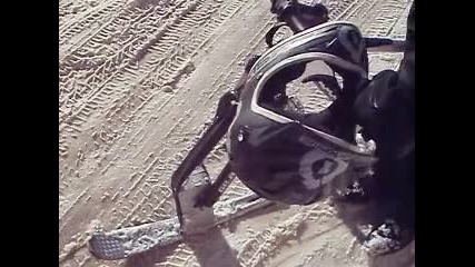 Snow bike - Test 2