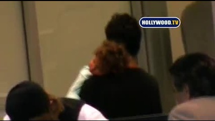 Halle Berry and Baby Go To Lax