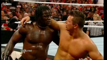 John Cena And Cm Punk vs The Miz And R-truth - Miz And Truth Fired