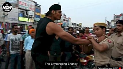 Skyscraping Shanky Surprises Bollywood Actor Maniesh Paul | Adda Part 1: WWE Now India