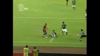 Greentown 2:8 Manchester United - Гол На Бербатов