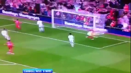 Неописуем пропуск на Andy Carroll