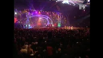 !най - големите! Spice Girls - Spice Up Your Life ( Live Mtv Europe Music Awards 97) 