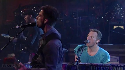 Coldplay - Fix You ( Live on Letterman )