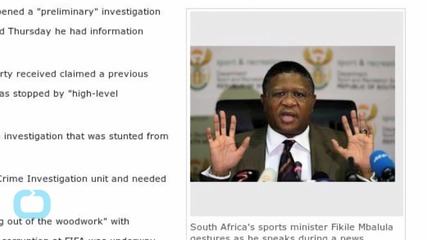 South African Police Investigating World Cup Bribes