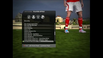 Fifa 11 my new boots 