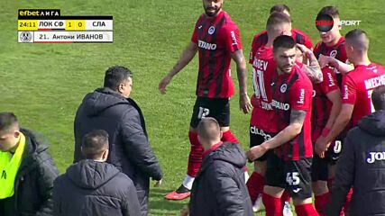 Антони Иванов изведе Локо София напред в резултата