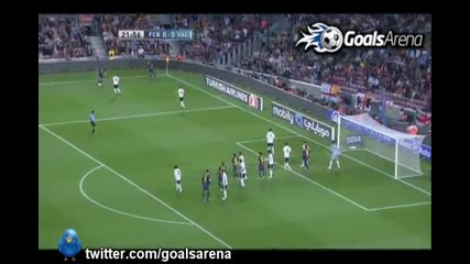 Барселона - Валенсия - 1:0 Страхотен гол на Адриано