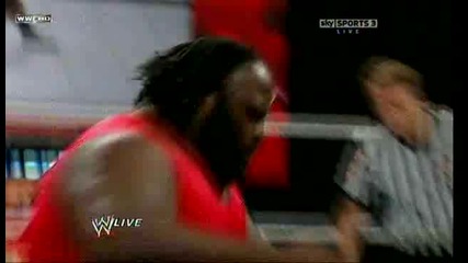 Raw 19.07.10 - Mark Henry vs Wade Barret