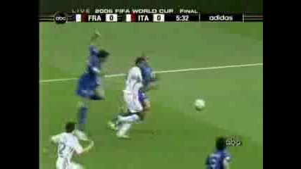 Materazzi Malouda Penalty Scenario - World