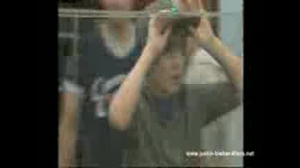 Justin Bieber on Silent Library Part 1 