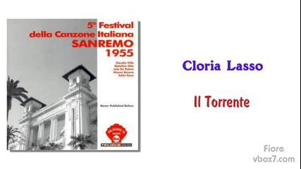03. Cloria Lasso - Il Torrente / Sanremo 1955/