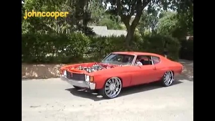 1972 Chevelle на 24 цола Джанти