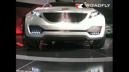 New Kia Kue Concept Car In Detroit