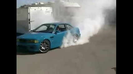 Bmw E46 M3 Burnout
