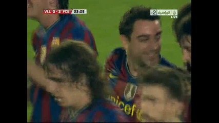 1.05.2010 Виляреал 1 - 4 Барселона много красив гол на Шави 
