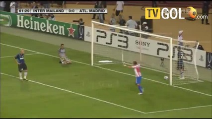 Inter Milan vs Atletico Madrid 0 - 2 - Reyes Goal 62 Hd - Uefa Super Cup (27 - 08 - 2010) 