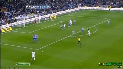 Страхотен гол на Кристиано Роналдо ( 06.01.13 )