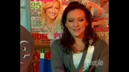 Hilary Duff People.com Interview