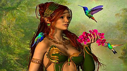 Irish Celtic Music Elven Realm _ Relaxing Instrumental _ Medieval Drums And Flute