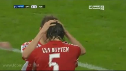 Байерн Мюнхен - Рома 2 - 0 Алианц Арена Уефа Шампионска Лига 15.09.2010 