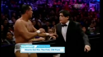 Wwe Survivor Series 2011 Alberto Del Rio Vs Cm Punk