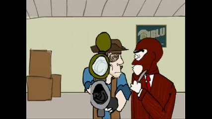 Team Fortress 2 Spy versus Sniper