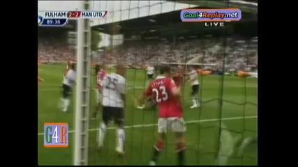 22.08.10 - Красив гол на Brede Hangeland за 2 - 2 ! 