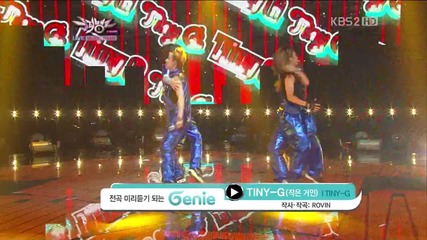 (hd) Tiny-g - Tiny-g ~ Music Bank (07.09.2012)