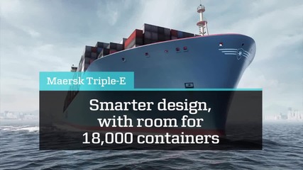 Великия кораб на Maersk-line