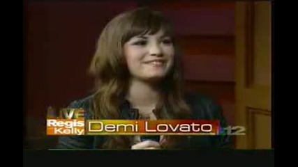 Demi Lovato on Live with Regis & Kelly (high Quality)