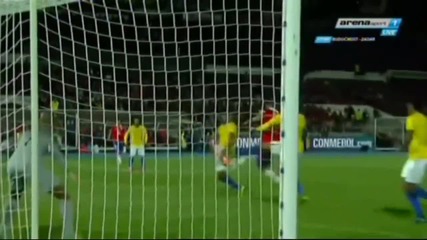 Chile vs Brazil 2:0