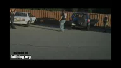 Car Hop Fail