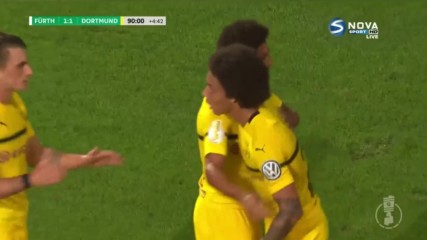 Гройтер Фюрт - Борусия Дортмунд 1:1 /редовно време/